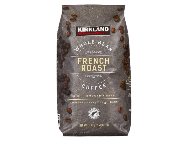 KIRKLAND Signature Whole Bean Coffee, French Roast