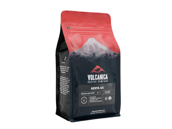 Kenya AA Coffee, 100% Pure, Whole Bean