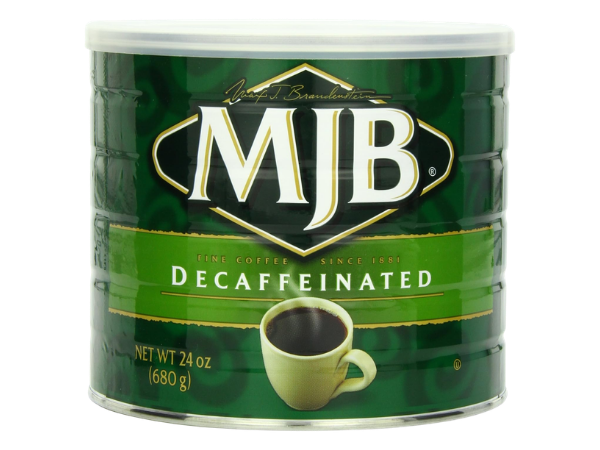 MJB Coffee, Premium Decaf Ground Coffee, Medium Roast