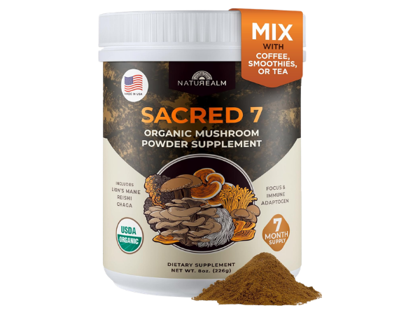 Naturealm Sacred 7 Mushroom Coffee