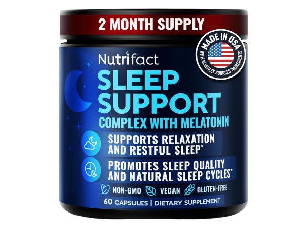 NutriFact Melatonin Sleep Supplement