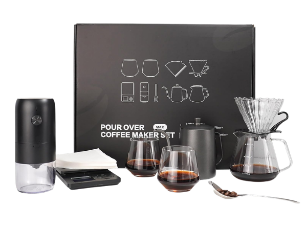 SuperCook Pour Over Coffee Maker Kit