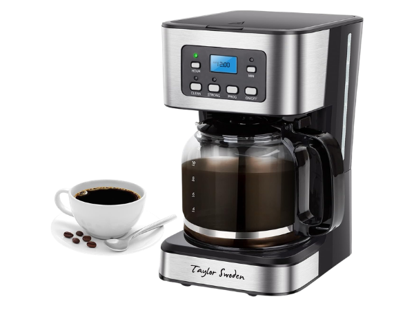 Taylor Swoden 12-Cup Programmable Coffee Maker