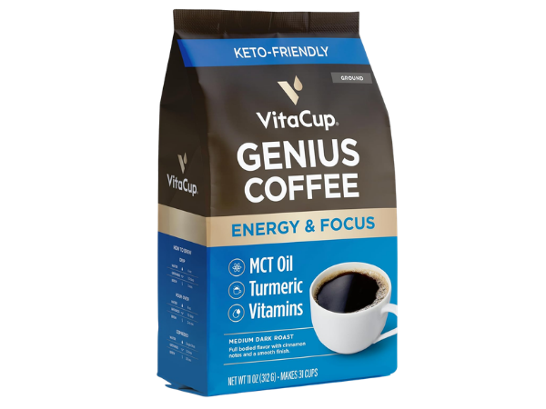 VitaCup Genius Ground Keto Coffee