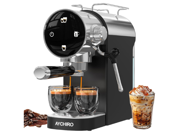 AYCHIRO Semi‑Automatic Espresso Machine
