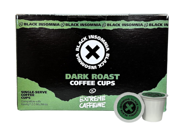 Black Insomnia Coffee K-Cup