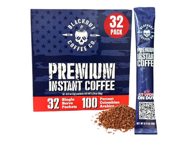 Blackout Coffee Colombian Arabica Instant Coffee – Medium Roast