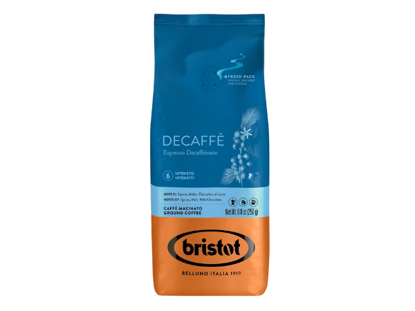 Bristot Decaf Ground Espresso