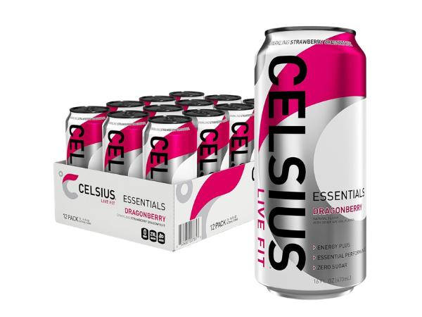 CELSIUS ESSENTIALS Sparkling Dragonberry