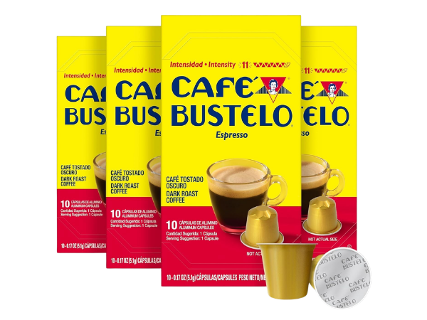 Café Bustelo Aluminum Espresso Capsules