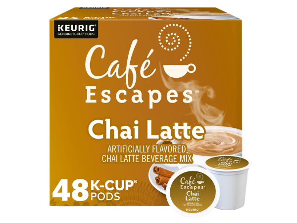 Cafe Escapes Chai Latte K-Cups
