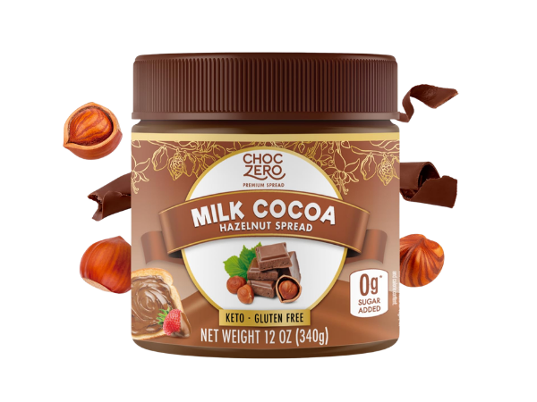 ChocZero Milk Chocolate Hazelnut Spread