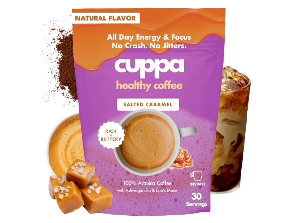 Cuppa Salted Caramel Mushroom Coffee
