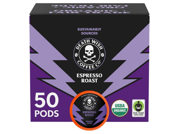 Death Wish Coffee, Espresso Roast Capsules