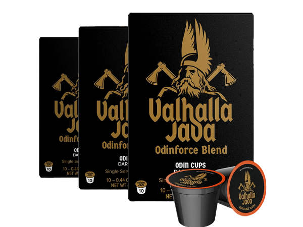 Death Wish Coffee, Valhalla Java Strong Coffee Pods