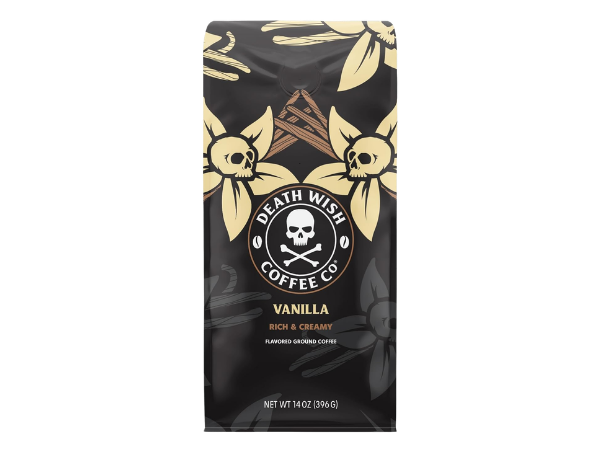Death Wish – Vanilla Ground Coffee