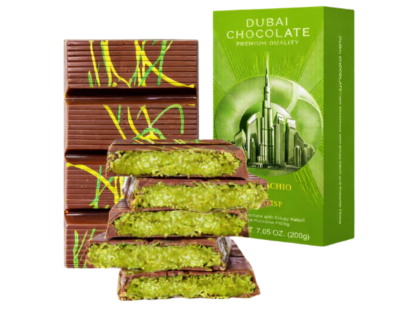 Dubai Chocolate Bar Pistachio (Viral)
