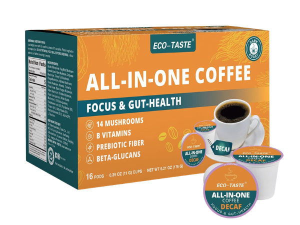 ECO-TASTE Decaf Mushroom Coffee