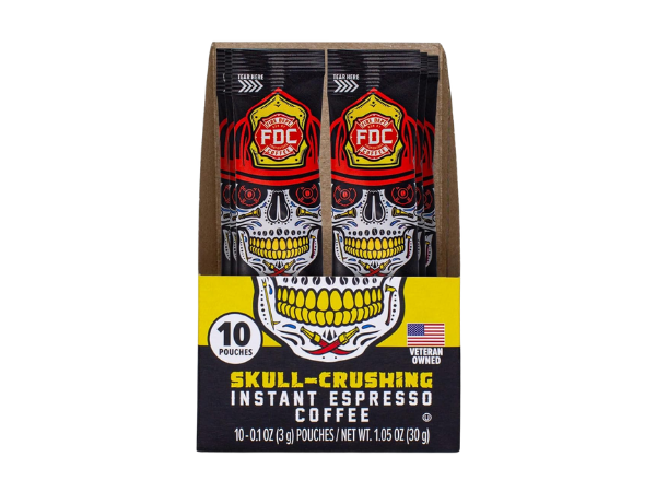 Fire Dept. Coffee Skull Crushing