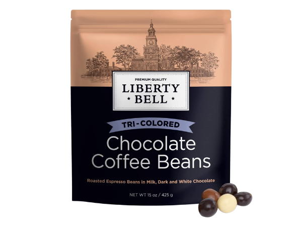 LIBERTY BELL Dark Chocolate Covered Espresso Beans