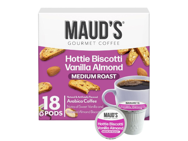 Maud’s Almond Biscotti Coffee Pods