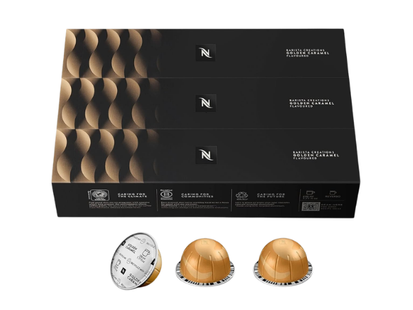 Nespresso Golden Caramel Pods