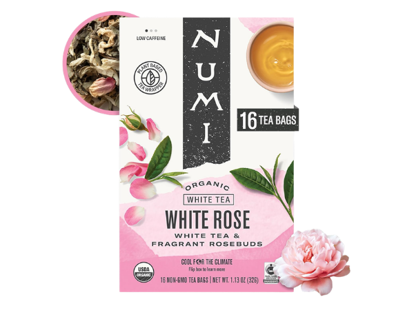 Numi Organic White Rose Tea