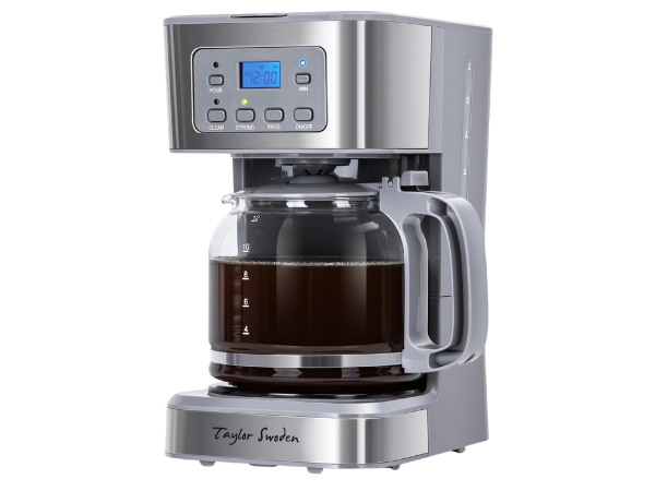 Taylor Swoden 12-Cup Programmable Coffee Maker