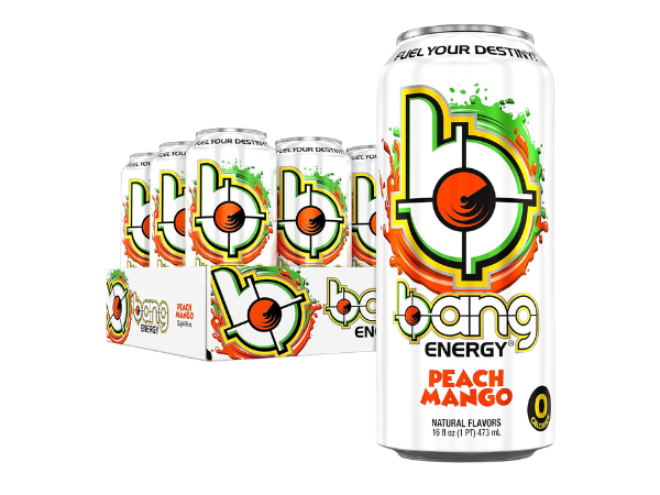 Bang Sugar-Free Energy Drink Peach Mango