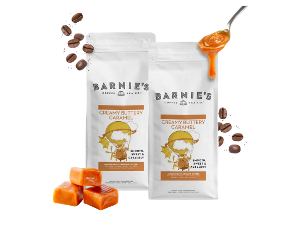 Barnie’s Coffee Creamy Buttery Caramel Ground Coffee