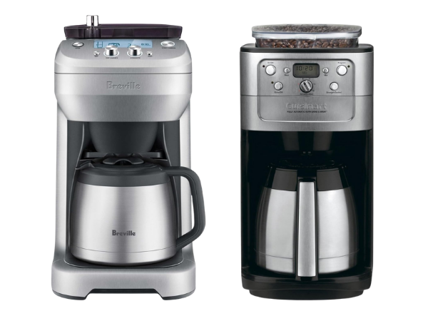 Breville Grind Control vs Cuisinart Grind and Brew