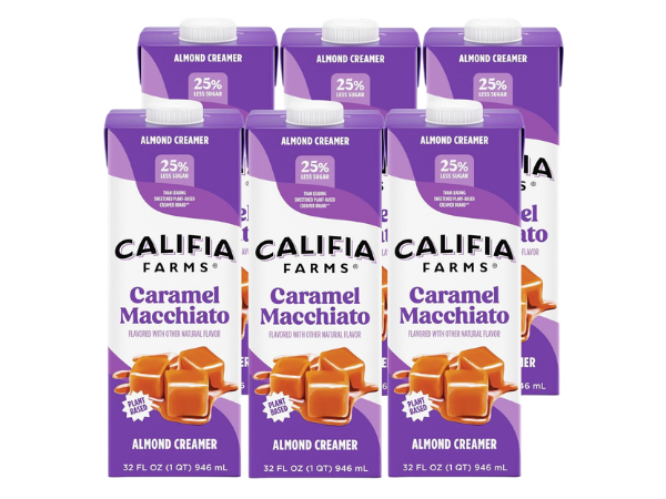 Califia Farms Caramel Macchiato Almond Milk Coffee Creamer
