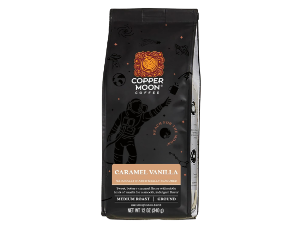Copper Moon Ground Coffee - Caramel Vanilla Blend