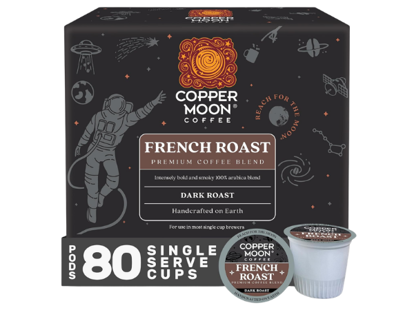 Copper Moon Single Serve Coffee Pods - French Roast Blend