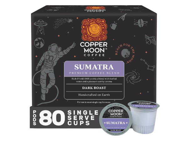 Copper Moon Single Serve Coffee Pods - Sumatra Blend