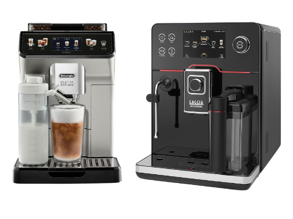 Gaggia Accademia vs De'Longhi Eletta Explore