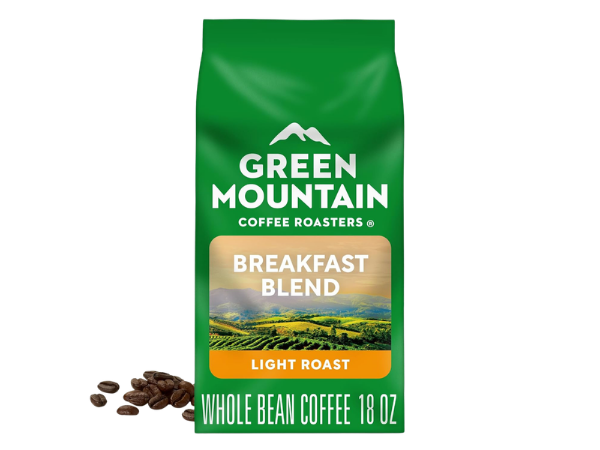 Green Mountain Coffee Roasters Breakfast Blend, Whole Bean Coffee
