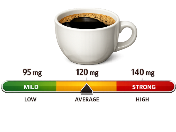 How Much Caffeine Is in a Typical Cup of Filter Coffee