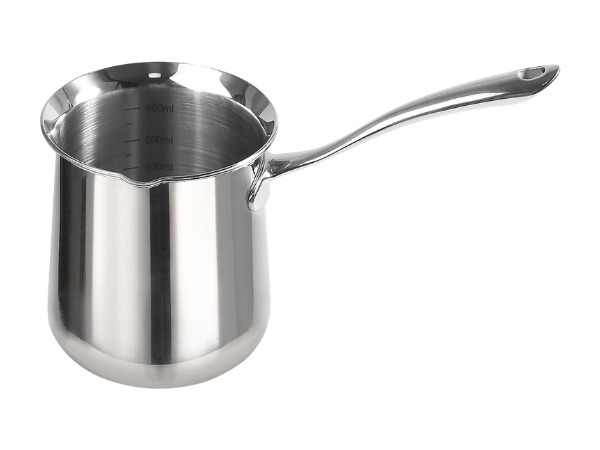 IMEEA 20oz Turkish Coffee Pot Heavy‑Duty SUS304 Stainless Steel