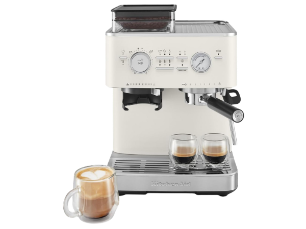 KitchenAid Semi Automatic Espresso Machine with Burr Grinder