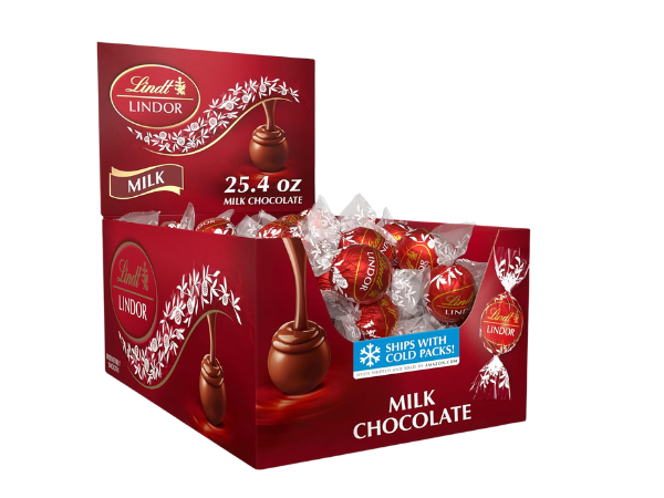 Lindt LINDOR Milk Chocolate Truffles