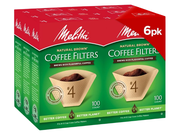 Melitta #4 Cone Coffee Filters