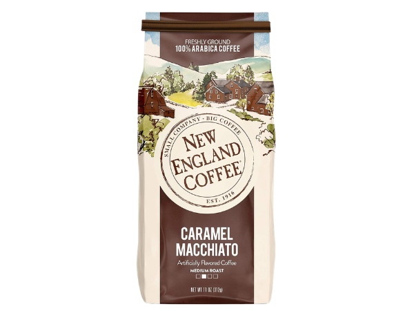 New England Coffee Caramel Macchiato Medium Roast Ground Coffee