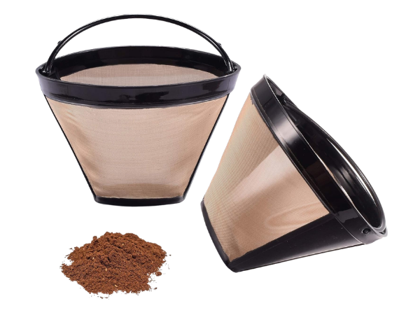 Reusable No.4 Cone Coffee Maker Filters for Ninja Coffee Bar