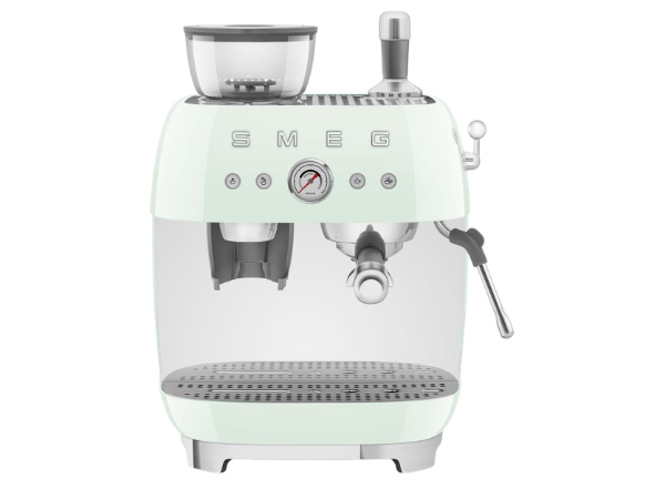 Smeg Semi‑Automatic Espresso Machine with Built‑In Grinder