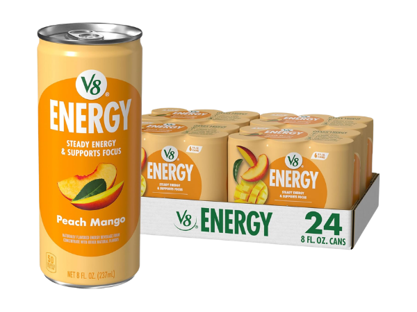 V8 Energy Peach Mango