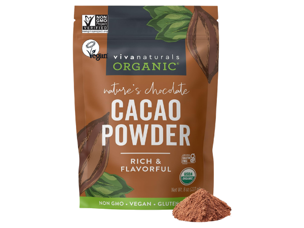 Viva Naturals Organic Cacao Powder