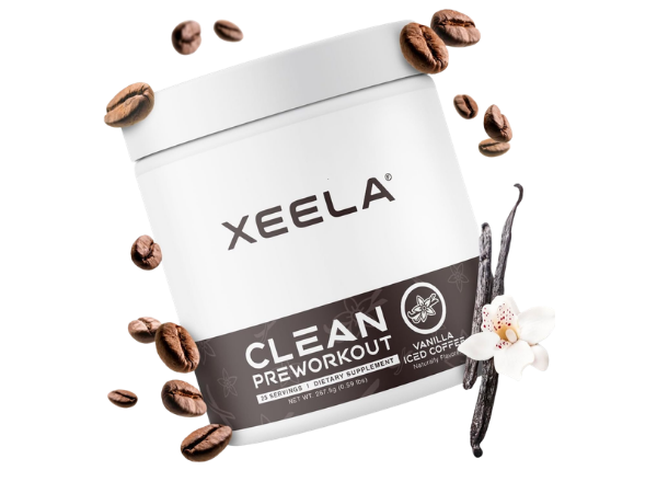 XEELA Pre Workout Vanilla Iced Coffee
