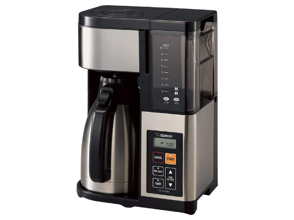 Zojirushi EC‑YTC100XB 10‑Cup Coffee Maker (Stainless SteelBlack)