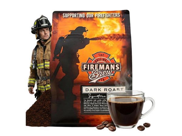 Firemans Brew Dark Roast Coffee